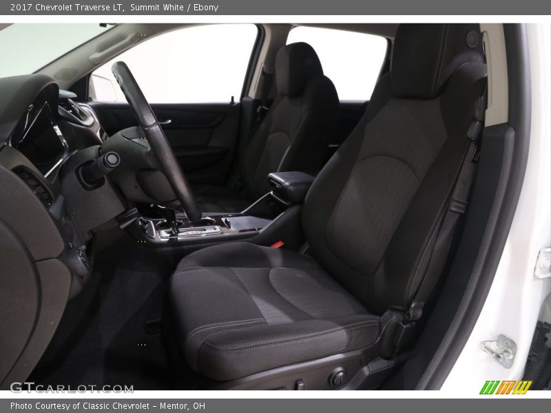 Summit White / Ebony 2017 Chevrolet Traverse LT