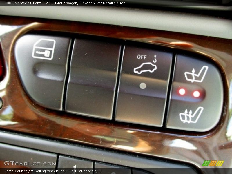 Controls of 2003 C 240 4Matic Wagon