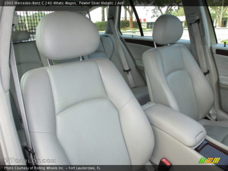 Pewter Silver Metallic / Ash 2003 Mercedes-Benz C 240 4Matic Wagon