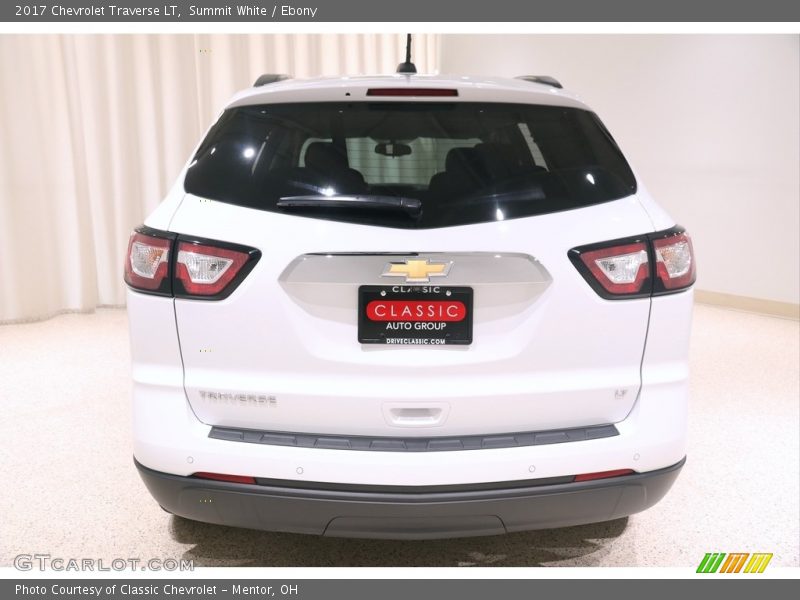 Summit White / Ebony 2017 Chevrolet Traverse LT