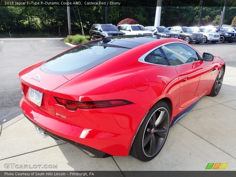 Caldera Red / Ebony 2018 Jaguar F-Type R-Dynamic Coupe AWD