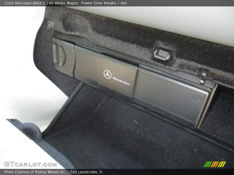 Pewter Silver Metallic / Ash 2003 Mercedes-Benz C 240 4Matic Wagon