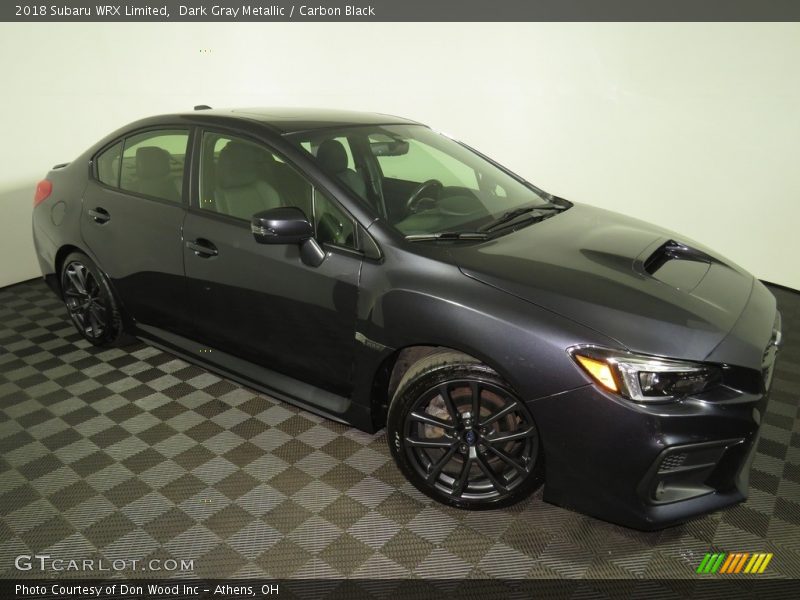 Dark Gray Metallic / Carbon Black 2018 Subaru WRX Limited