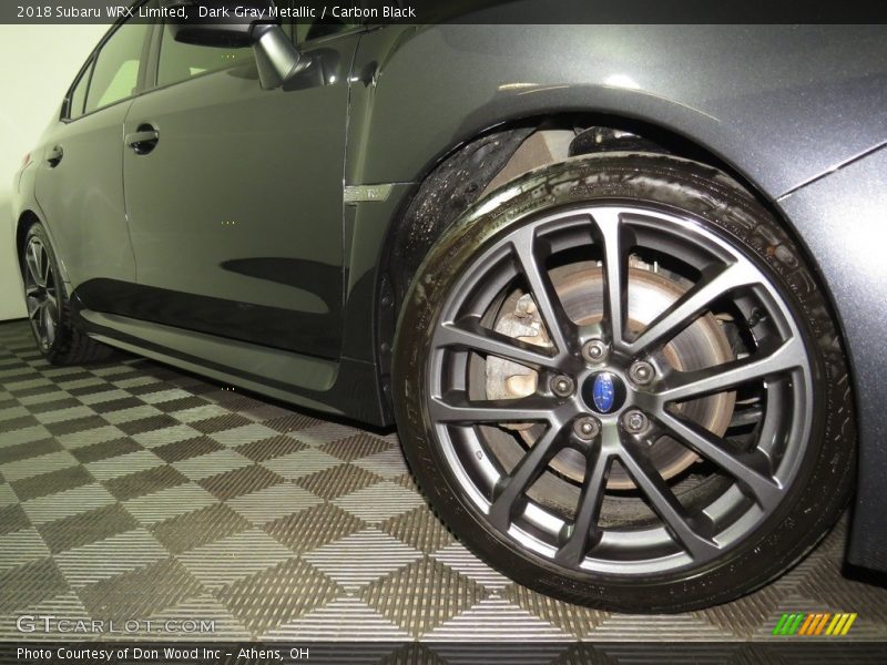 Dark Gray Metallic / Carbon Black 2018 Subaru WRX Limited