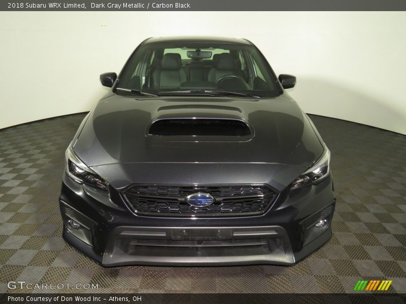 Dark Gray Metallic / Carbon Black 2018 Subaru WRX Limited