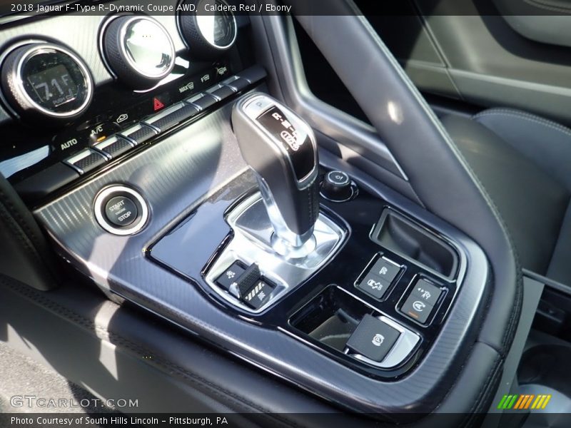  2018 F-Type R-Dynamic Coupe AWD 8 Speed Automatic Shifter