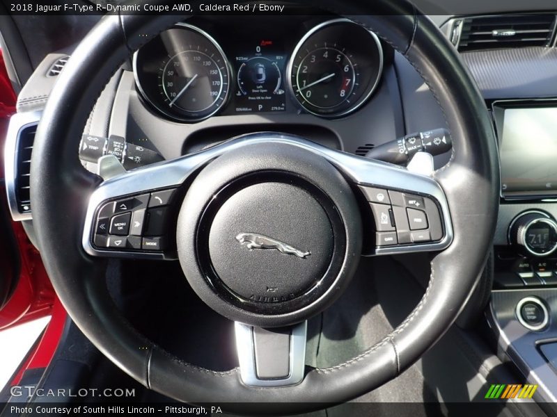  2018 F-Type R-Dynamic Coupe AWD Steering Wheel