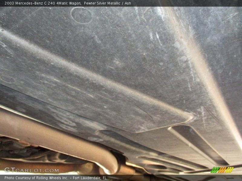Pewter Silver Metallic / Ash 2003 Mercedes-Benz C 240 4Matic Wagon