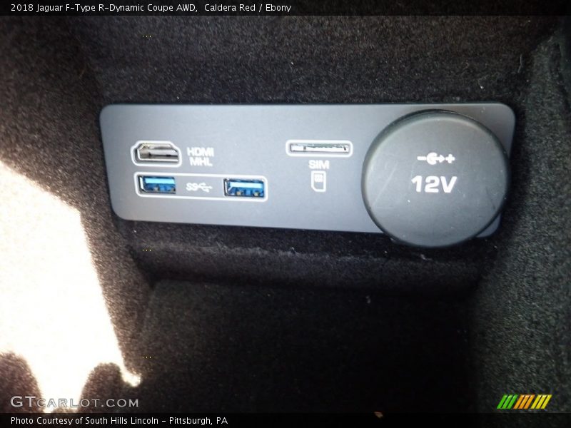 Caldera Red / Ebony 2018 Jaguar F-Type R-Dynamic Coupe AWD