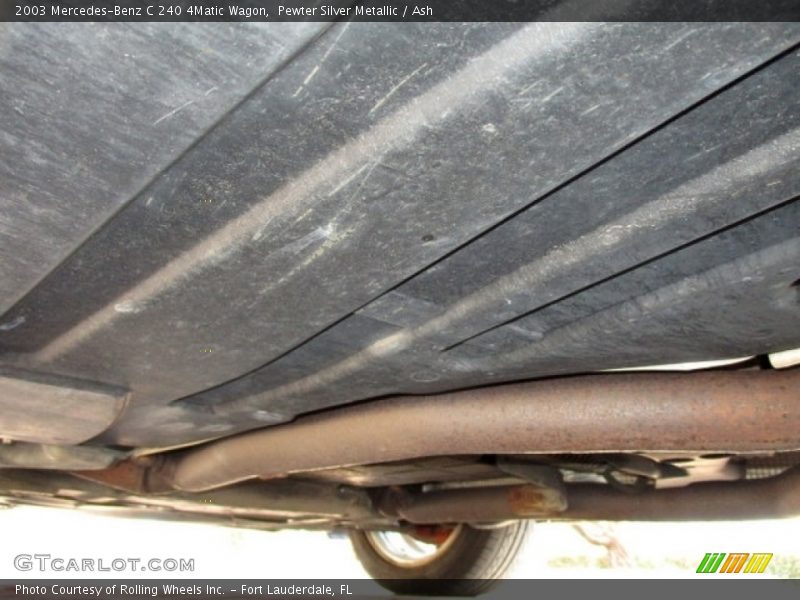 Pewter Silver Metallic / Ash 2003 Mercedes-Benz C 240 4Matic Wagon