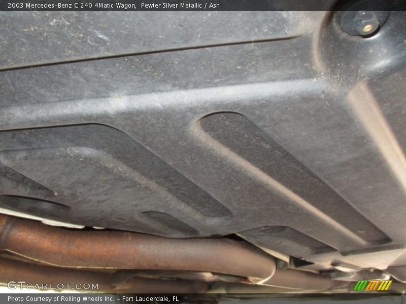 Pewter Silver Metallic / Ash 2003 Mercedes-Benz C 240 4Matic Wagon