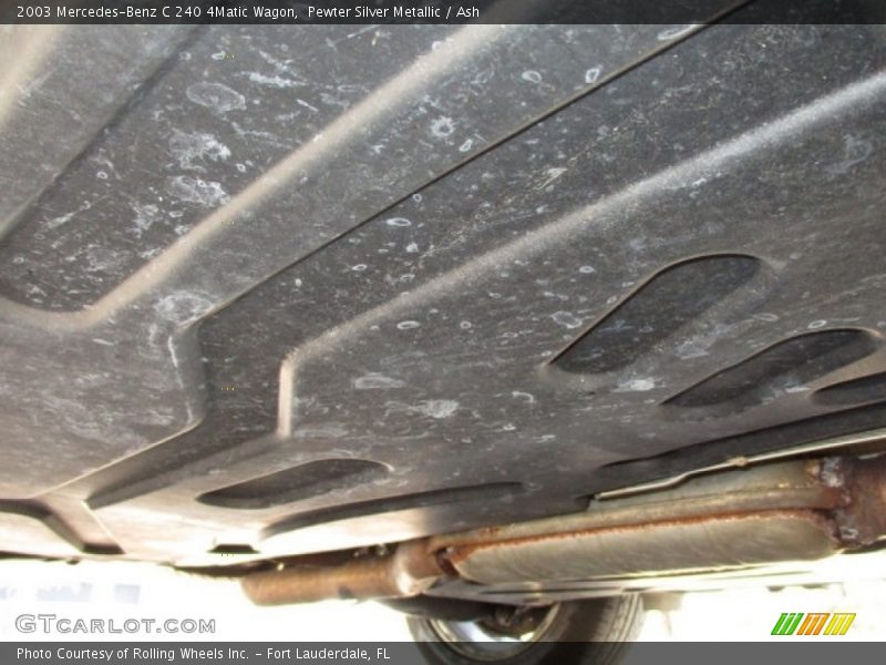 Pewter Silver Metallic / Ash 2003 Mercedes-Benz C 240 4Matic Wagon