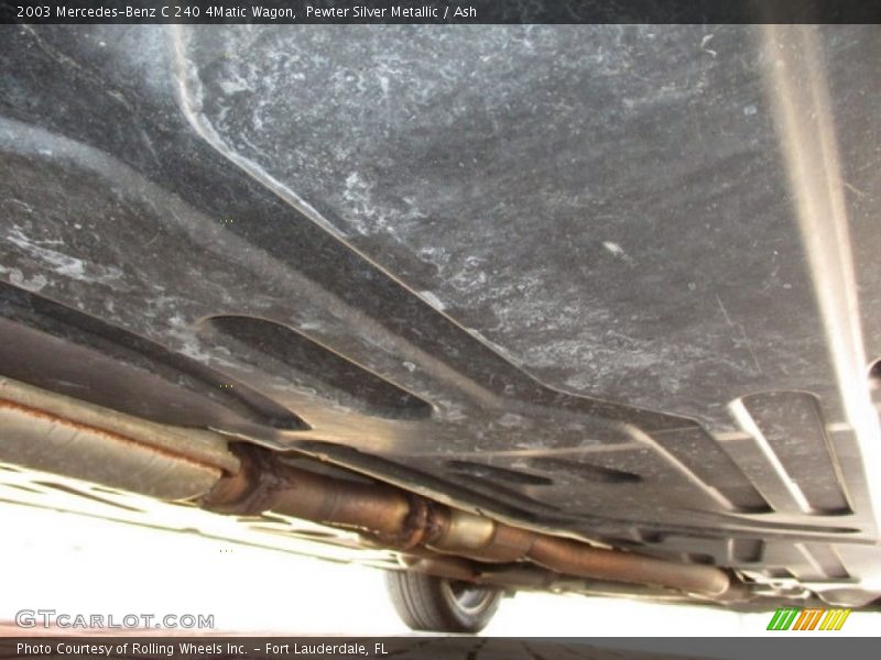 Pewter Silver Metallic / Ash 2003 Mercedes-Benz C 240 4Matic Wagon