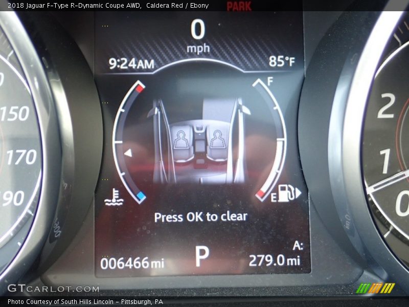 Caldera Red / Ebony 2018 Jaguar F-Type R-Dynamic Coupe AWD