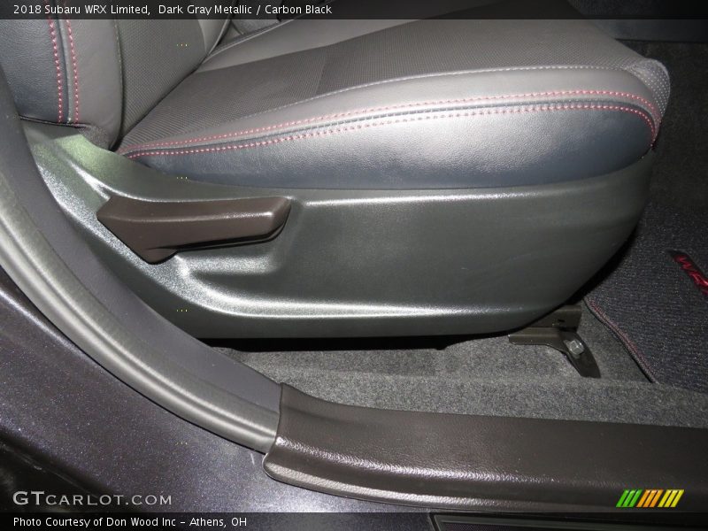 Dark Gray Metallic / Carbon Black 2018 Subaru WRX Limited