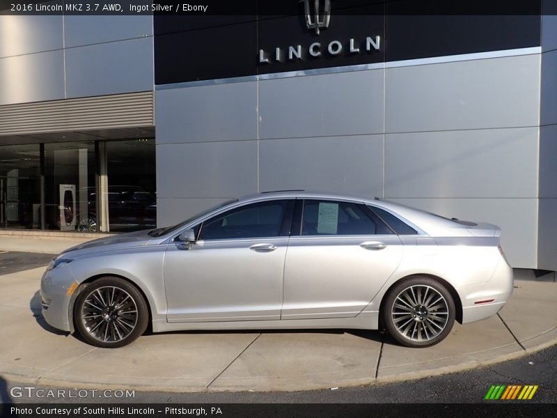  2016 MKZ 3.7 AWD Ingot Silver