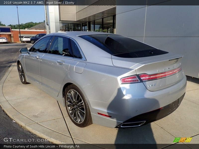  2016 MKZ 3.7 AWD Ingot Silver