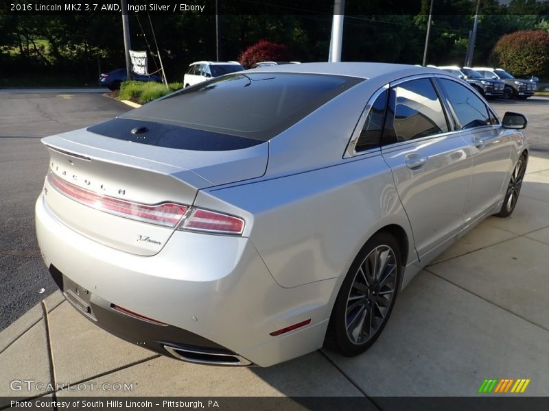  2016 MKZ 3.7 AWD Ingot Silver