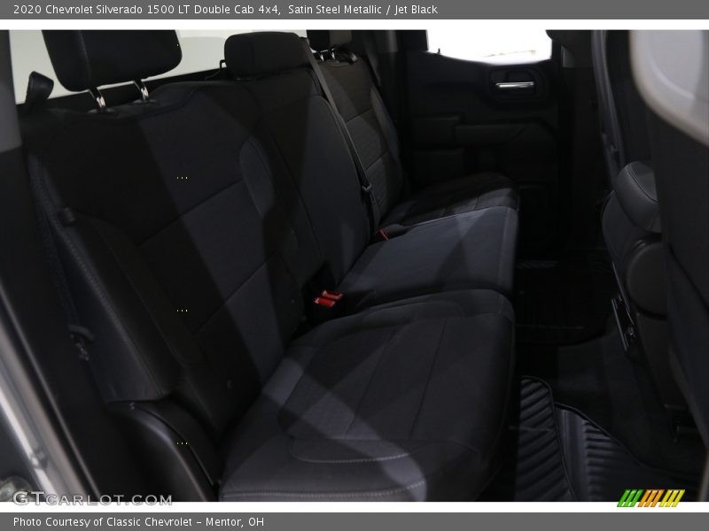 Satin Steel Metallic / Jet Black 2020 Chevrolet Silverado 1500 LT Double Cab 4x4