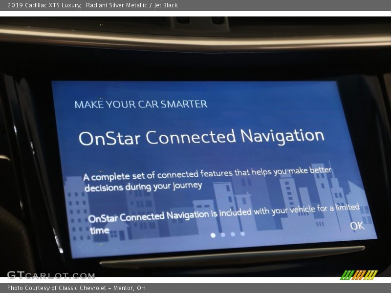 Radiant Silver Metallic / Jet Black 2019 Cadillac XTS Luxury