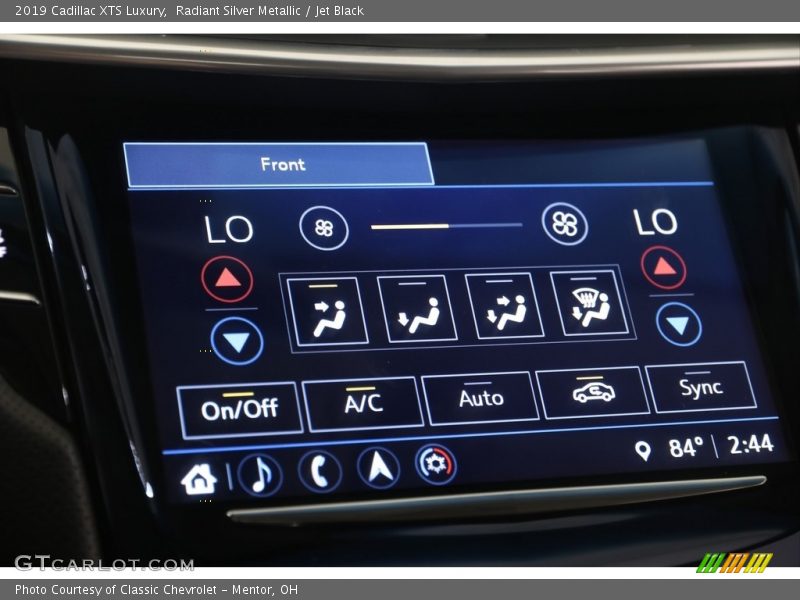 Radiant Silver Metallic / Jet Black 2019 Cadillac XTS Luxury