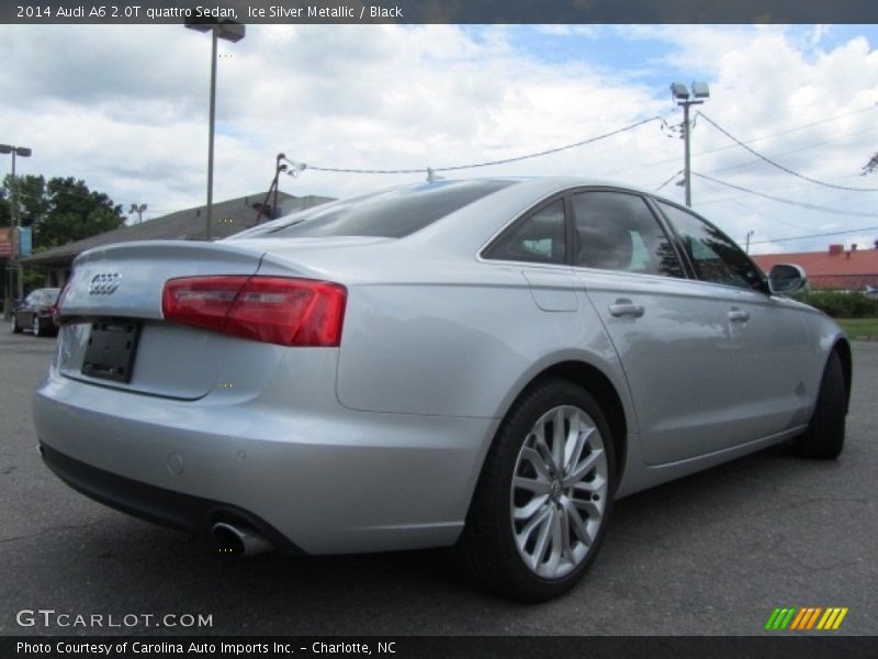 Ice Silver Metallic / Black 2014 Audi A6 2.0T quattro Sedan