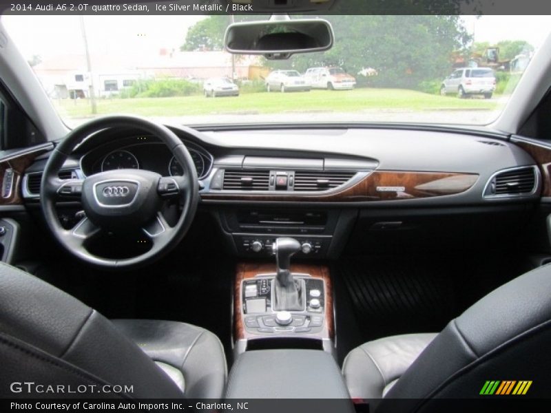 Ice Silver Metallic / Black 2014 Audi A6 2.0T quattro Sedan