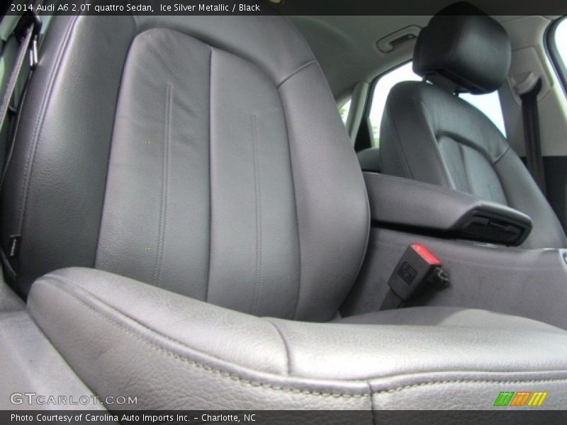 Ice Silver Metallic / Black 2014 Audi A6 2.0T quattro Sedan