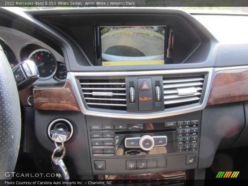 Arctic White / Almond/Black 2012 Mercedes-Benz E 350 4Matic Sedan