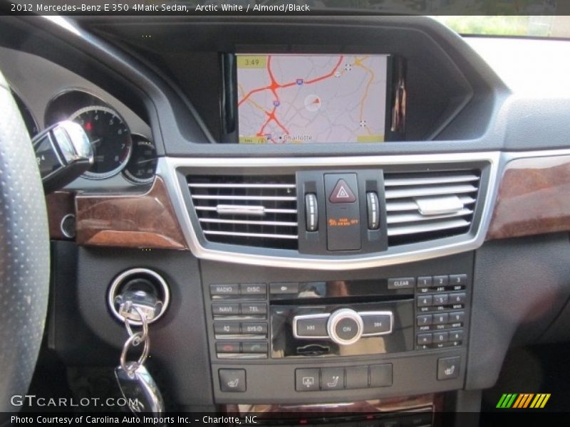 Arctic White / Almond/Black 2012 Mercedes-Benz E 350 4Matic Sedan