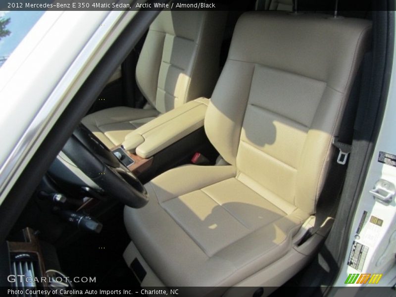Arctic White / Almond/Black 2012 Mercedes-Benz E 350 4Matic Sedan
