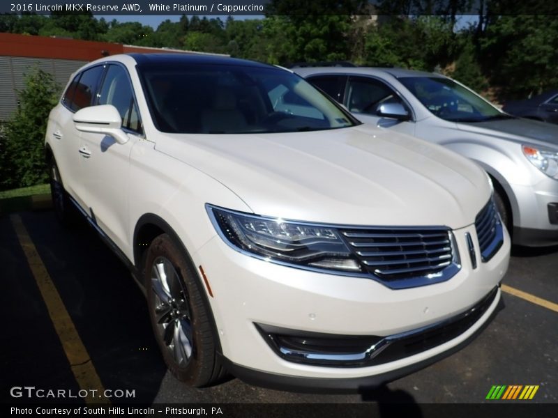 Front 3/4 View of 2016 MKX Reserve AWD