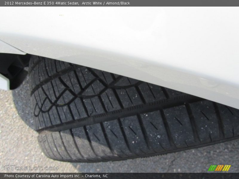 Arctic White / Almond/Black 2012 Mercedes-Benz E 350 4Matic Sedan