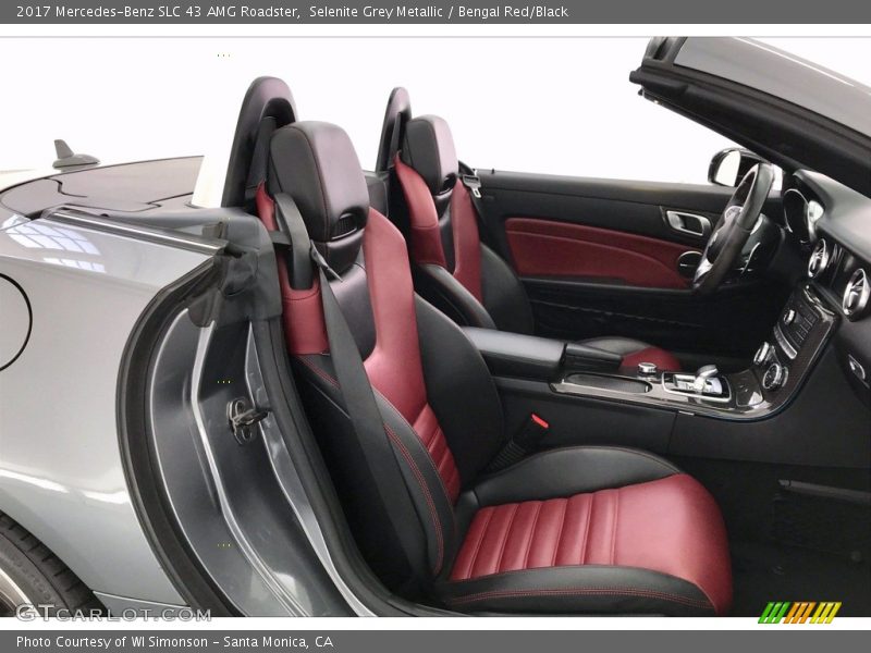 Front Seat of 2017 SLC 43 AMG Roadster