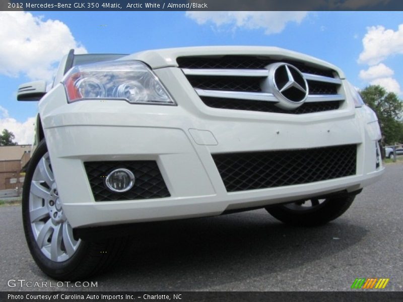 Arctic White / Almond/Black 2012 Mercedes-Benz GLK 350 4Matic