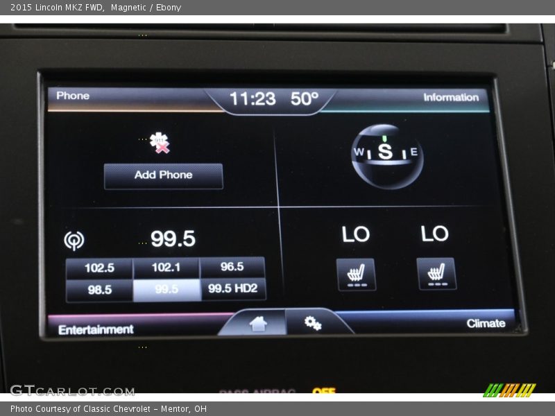 Audio System of 2015 MKZ FWD