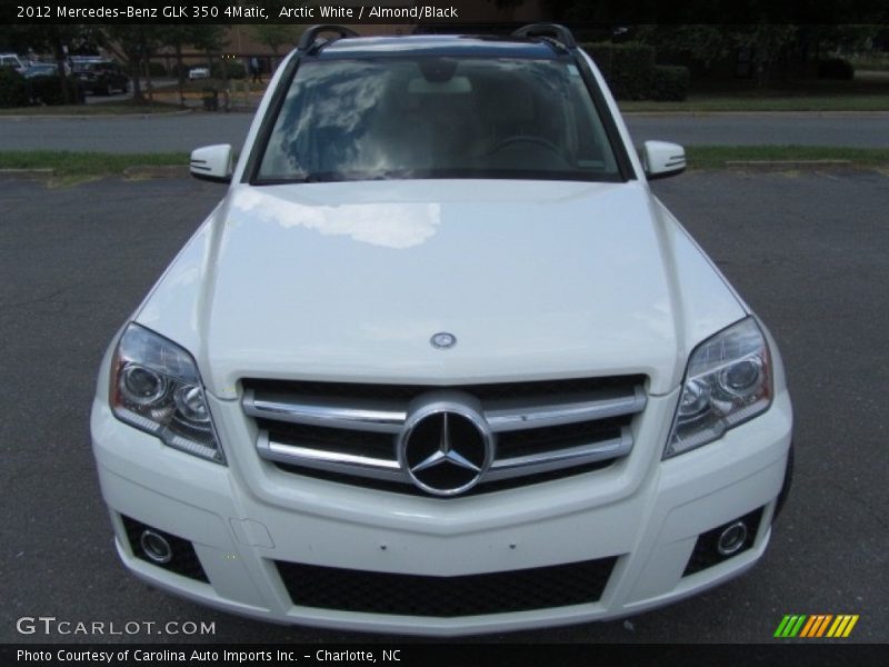 Arctic White / Almond/Black 2012 Mercedes-Benz GLK 350 4Matic