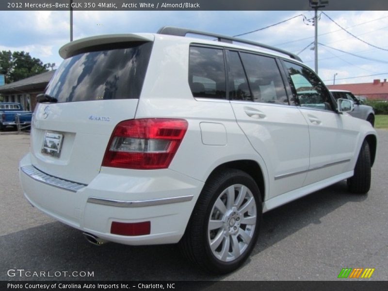 Arctic White / Almond/Black 2012 Mercedes-Benz GLK 350 4Matic