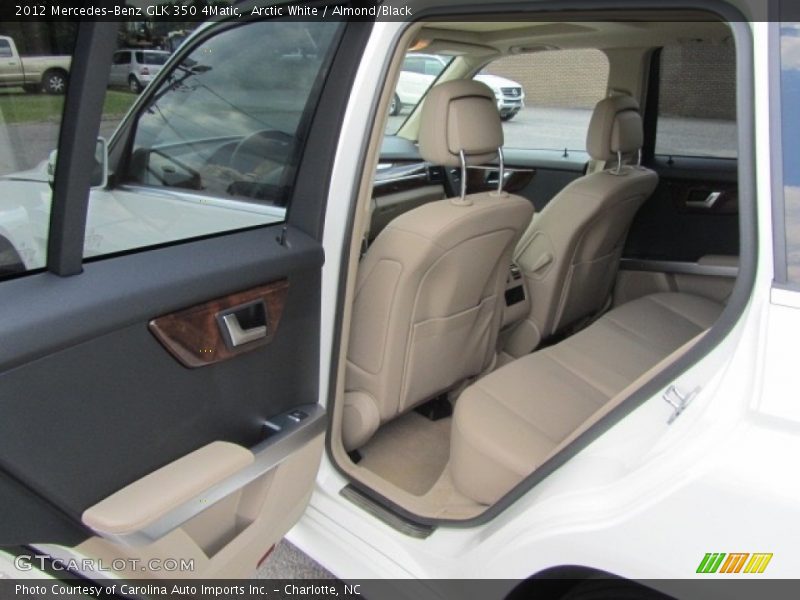 Arctic White / Almond/Black 2012 Mercedes-Benz GLK 350 4Matic