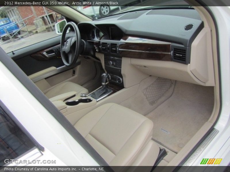 Arctic White / Almond/Black 2012 Mercedes-Benz GLK 350 4Matic