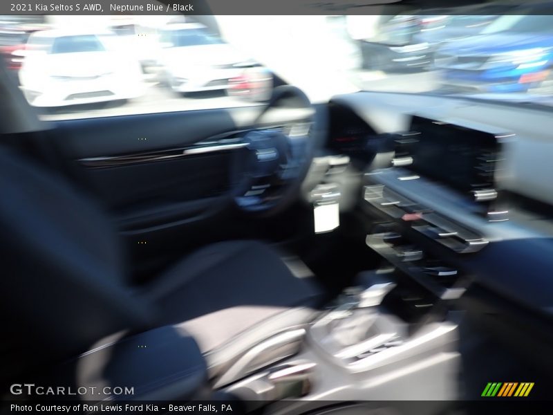 Neptune Blue / Black 2021 Kia Seltos S AWD