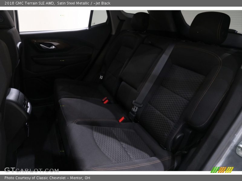 Satin Steel Metallic / ­Jet Black 2018 GMC Terrain SLE AWD