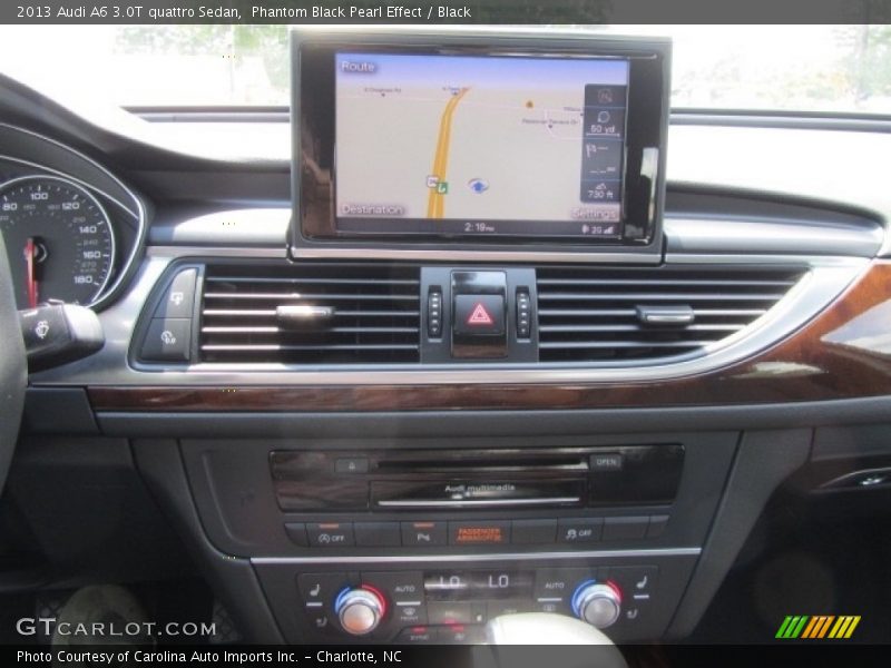 Phantom Black Pearl Effect / Black 2013 Audi A6 3.0T quattro Sedan