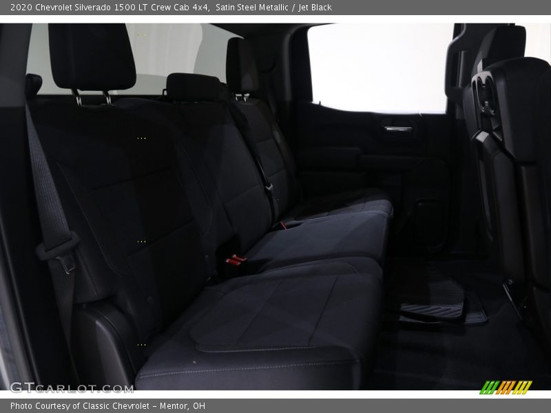 Satin Steel Metallic / Jet Black 2020 Chevrolet Silverado 1500 LT Crew Cab 4x4