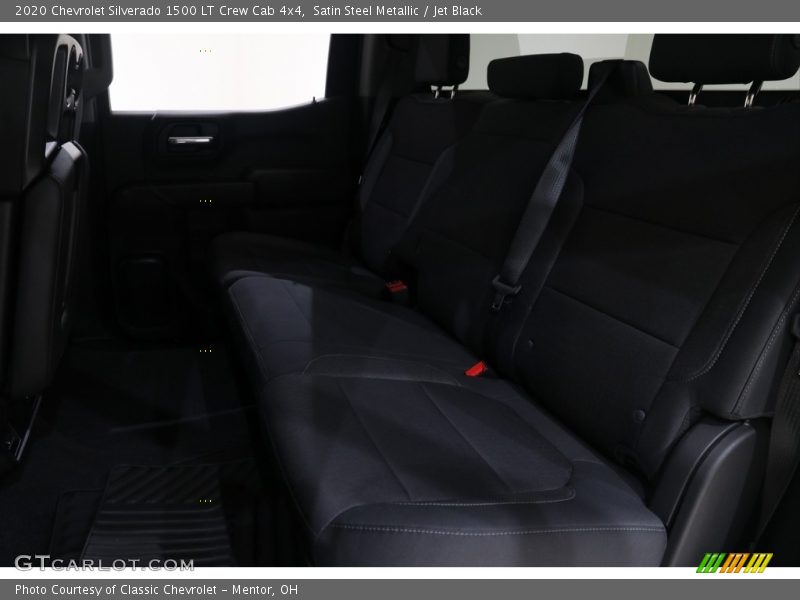 Satin Steel Metallic / Jet Black 2020 Chevrolet Silverado 1500 LT Crew Cab 4x4