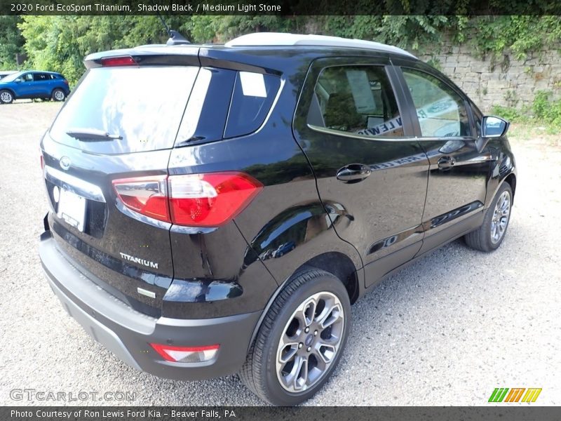 Shadow Black / Medium Light Stone 2020 Ford EcoSport Titanium