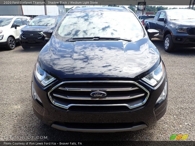 Shadow Black / Medium Light Stone 2020 Ford EcoSport Titanium