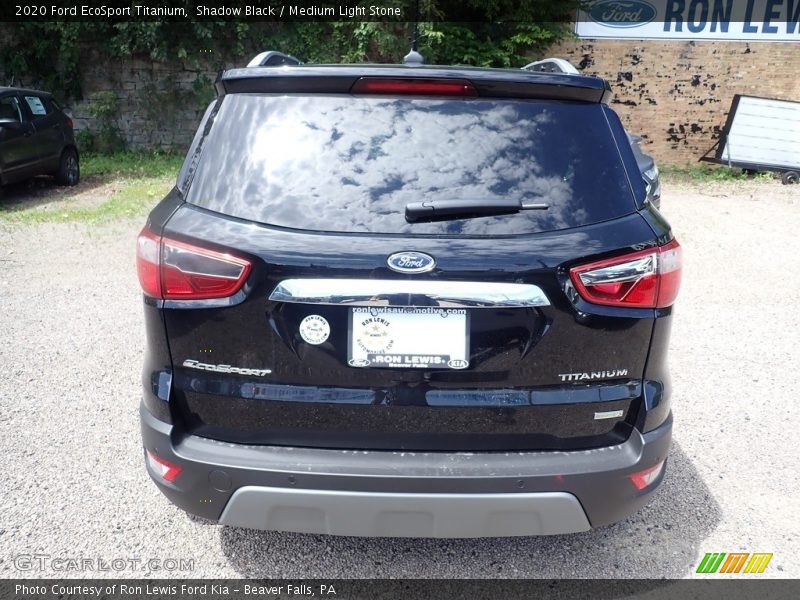 Shadow Black / Medium Light Stone 2020 Ford EcoSport Titanium