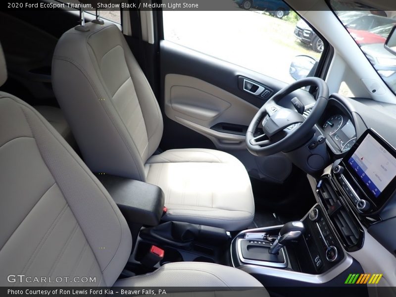 Shadow Black / Medium Light Stone 2020 Ford EcoSport Titanium
