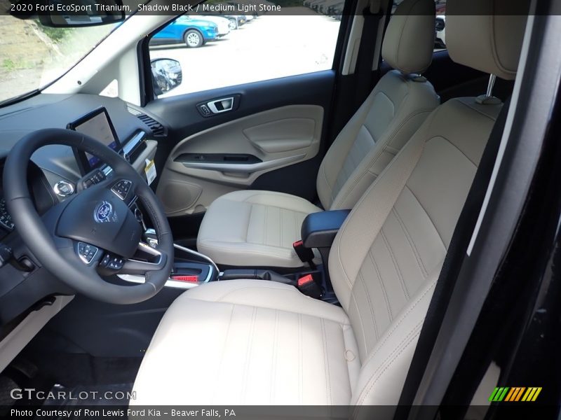 Shadow Black / Medium Light Stone 2020 Ford EcoSport Titanium